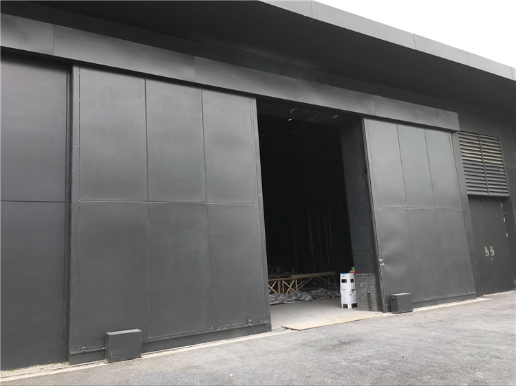 電動平移隔音門