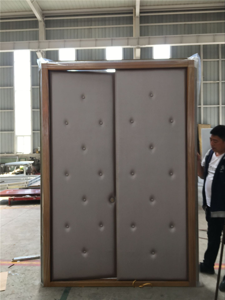 雙色軟包影院隔音門