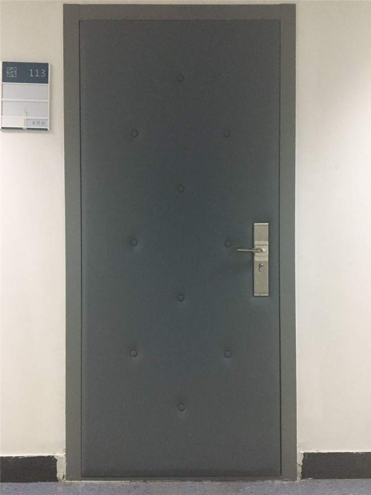 辦公室軟包鋼制隔音門