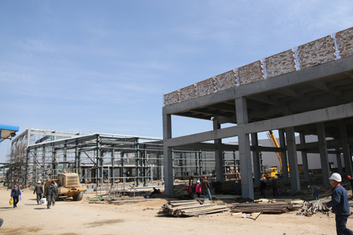 伊利擴建超高溫滅菌奶項目防爆窗工程